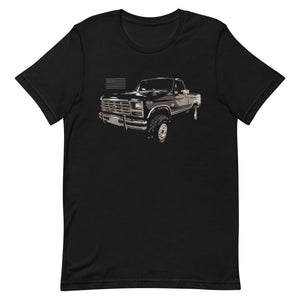 1986 Ford F150 XLT Lariat Truck Short-Sleeve Unisex T-Shirt