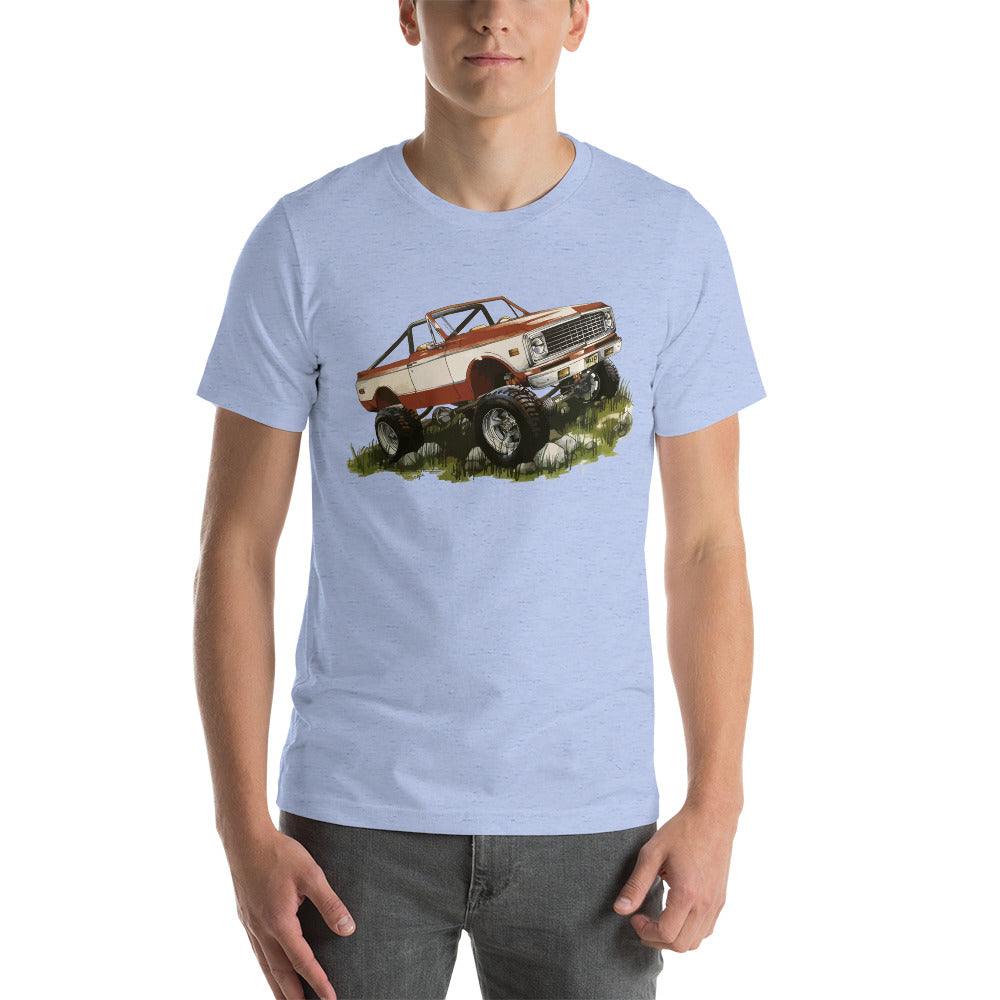 Custom Retro Truck Unisex t-shirt