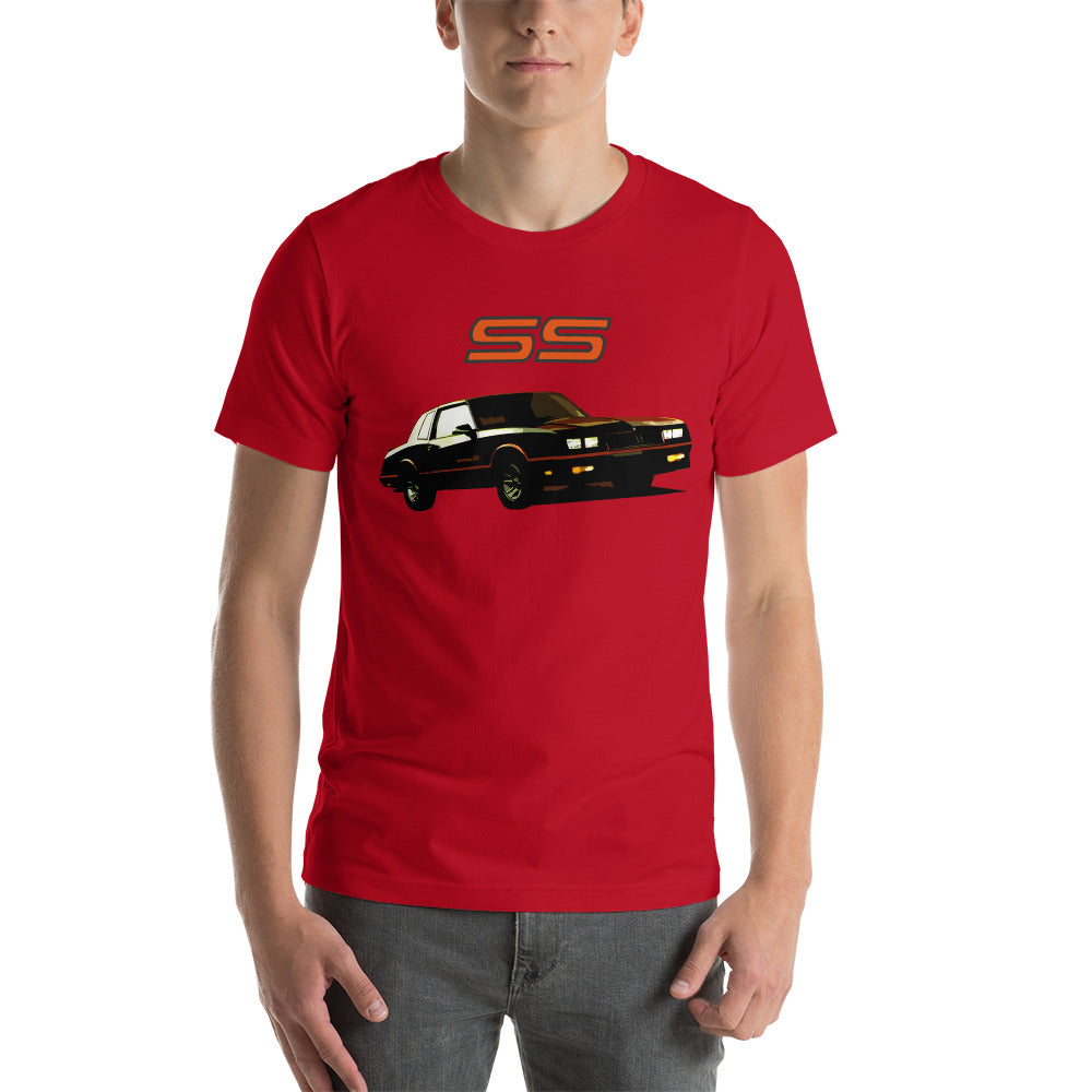 1986 Chevy Monte Carlo SS Short-Sleeve Unisex T-Shirt