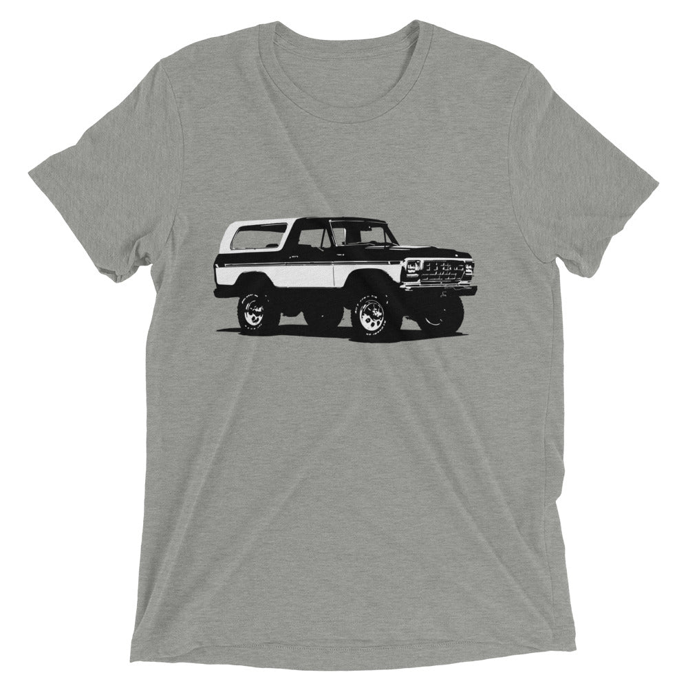 1978 Bronco Ranger XLT Vintage Style Tri-blend Short sleeve t-shirt