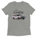 1969 Mercury Cyclone Spoiler II Cale Yarborough Special tri-blend t-shirt