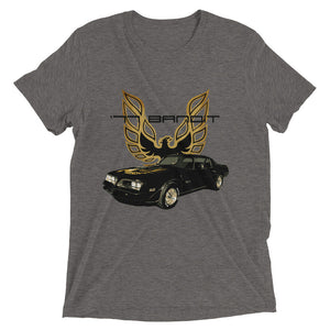 1977 Firebird Trans-AM Smokey and the Bandit Muscle car Hot Rod Collector Cars Short sleeve vintage feel tri-blend t-shirt