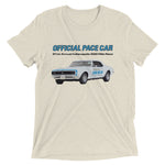 1967 Camaro SS Official Pace Car Indianapolis 500 Mile Race Tri-blend t-shirt