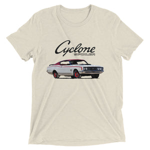 1969 Mercury Cyclone Spoiler II Cale Yarborough Special tri-blend t-shirt
