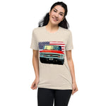 1968 Red Chevy C10 Pickup Truck Owner Gift Vintage Feel Tri-blend t-shirt