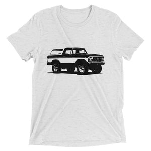 1978 Bronco Ranger XLT Vintage Style Tri-blend Short sleeve t-shirt