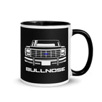 1980s F150 Bullnose Front Grille Bull Nose Pickup Truck Mug in black, right view