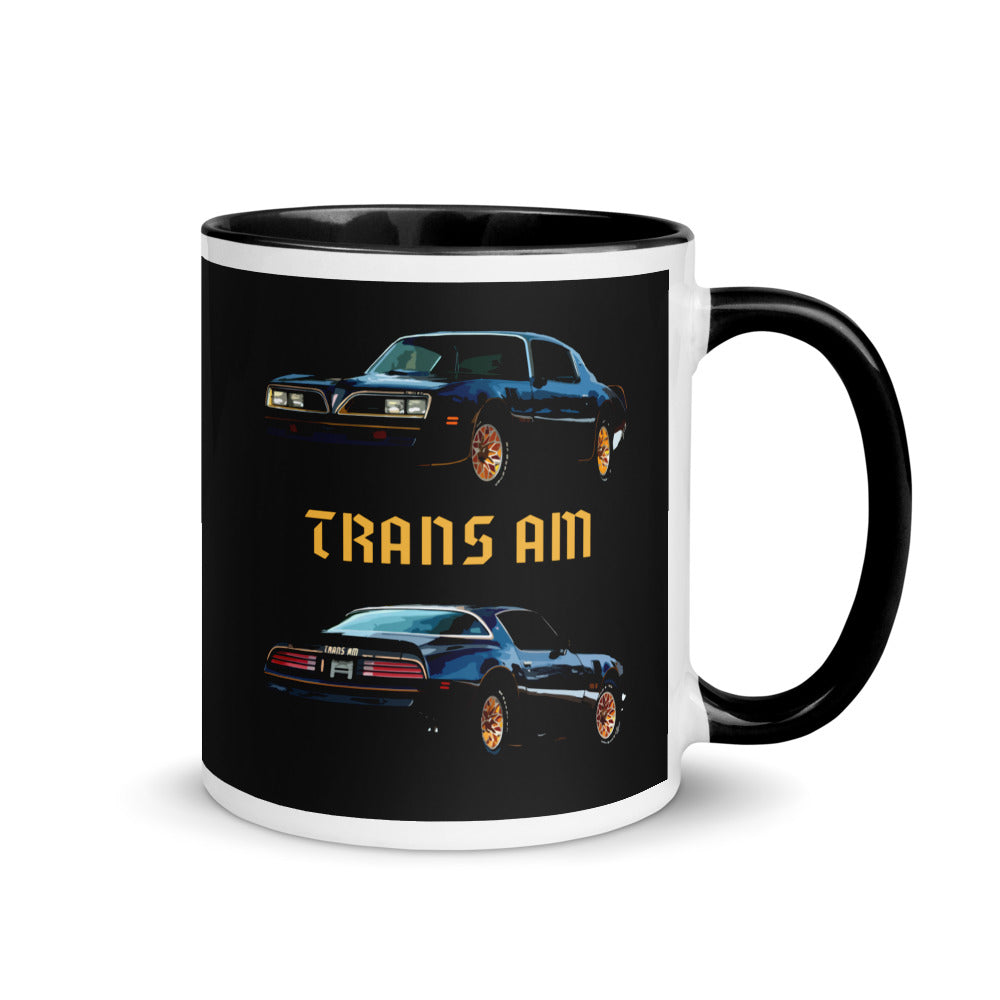 1977 Firebird Trans Am Muscle Car Club Custom Mug with Color Inside