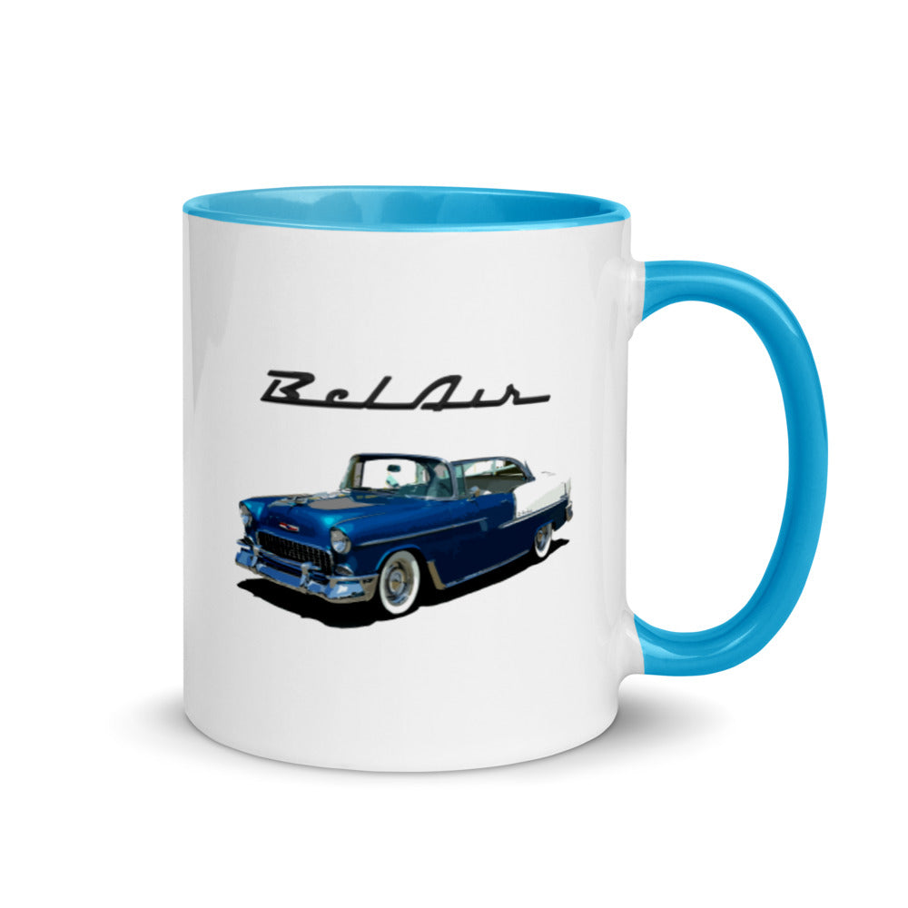 1955 Chevy BelAir Bel Air Hardtop Antique Collector Car Gift Mug