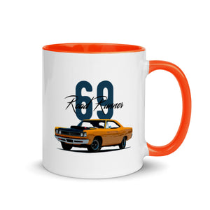 1969 Road Runner Classic Car Collector Cars Mug with Color Inside
