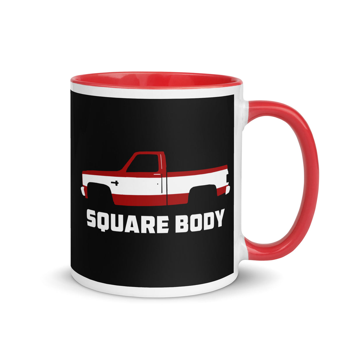 1987 Chevy C10 Silverado Square Body American Pickup Truck Mug with Co ...