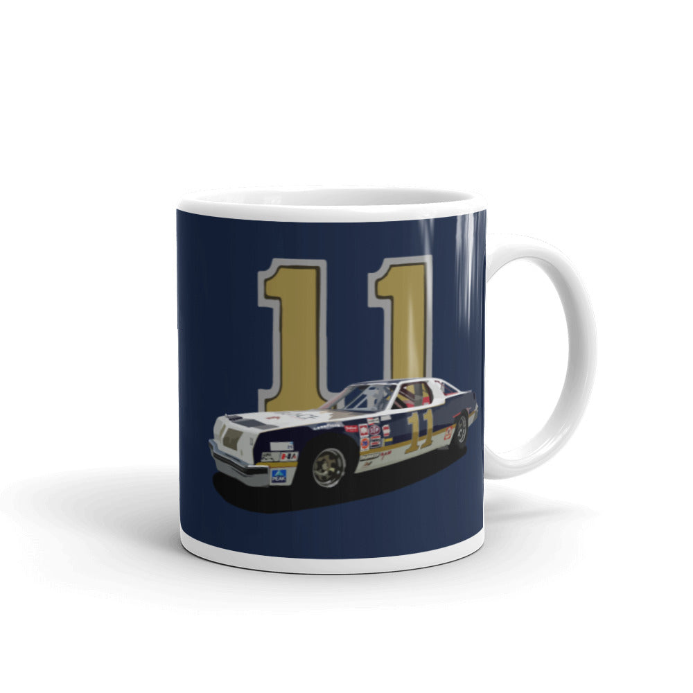 Cale Yarborough #11 Oldsmobile Race Car Mug