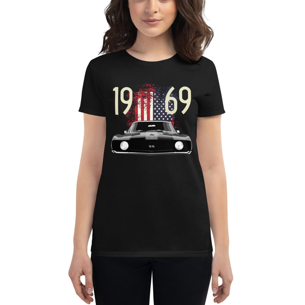 1969 Camaro SS American Muscle Car Women's short sleeve t-shirt