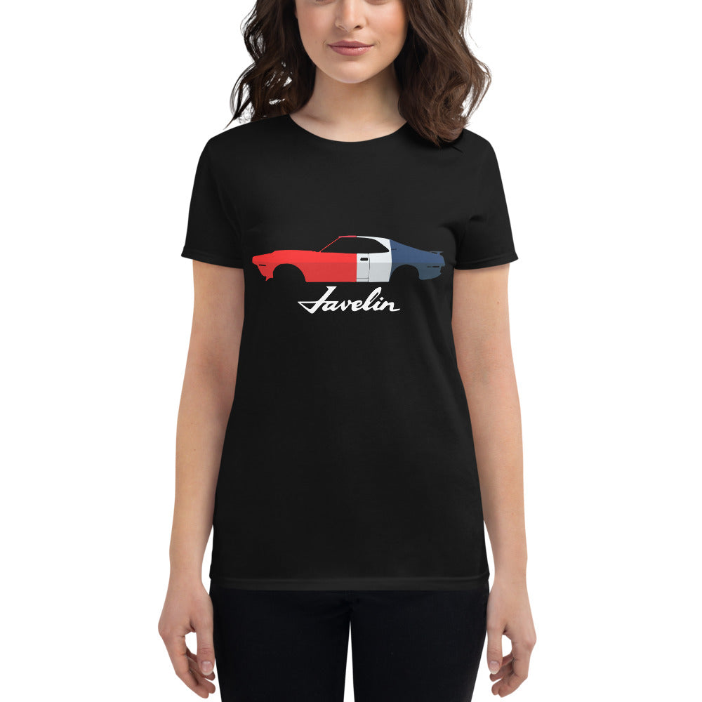 1970 Trans-Am Javelin American Muscle car Collector Women's short sleeve t-shirt