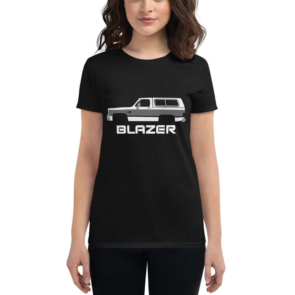 1988 Chevy K5 Blazer Truck Off-road 4x4 Vintage Classic Women's short sleeve t-shirt