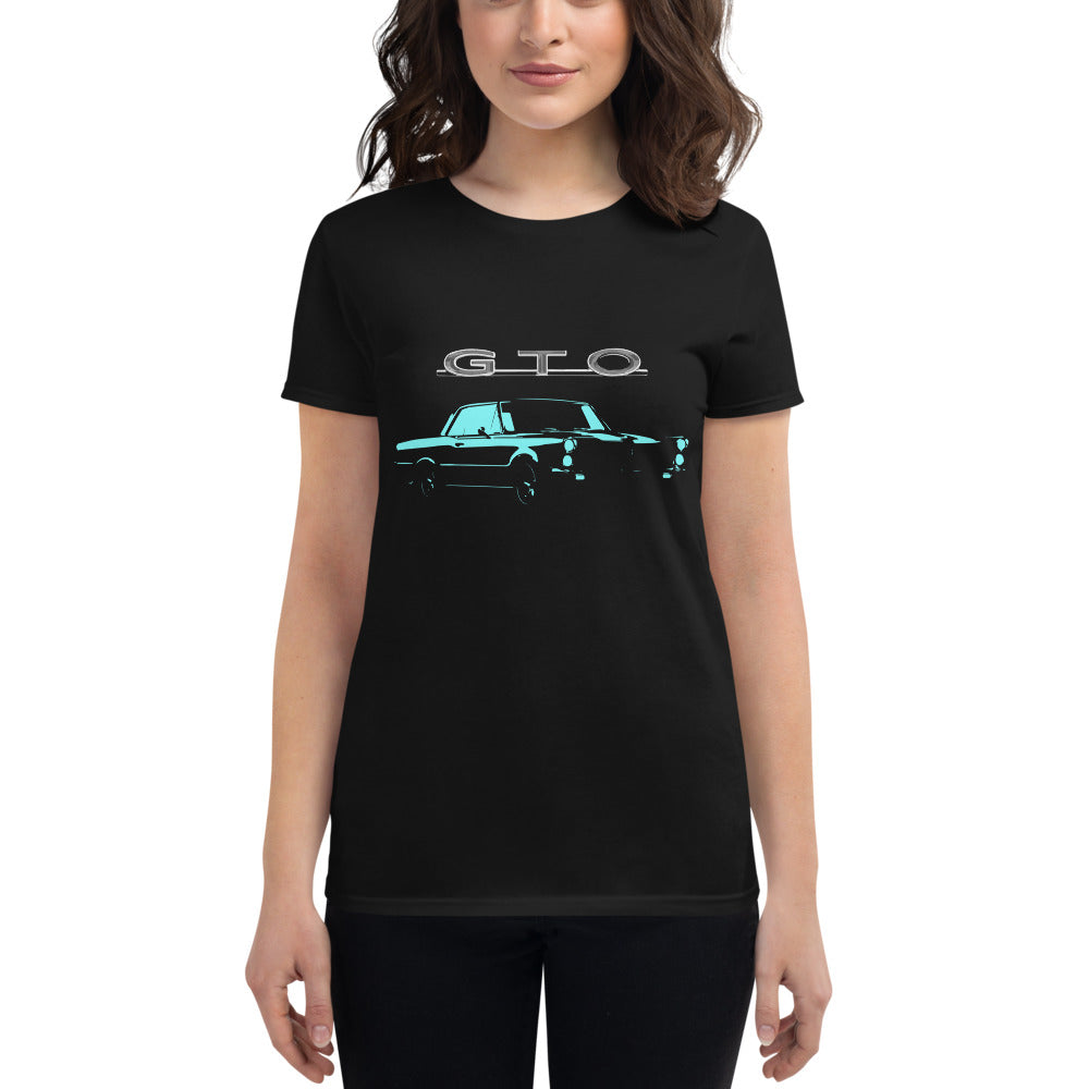 1965 GTO Miami Classic Car Club Edition Women's short sleeve t-shirt