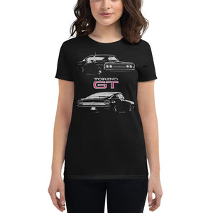 1969 Torino GT Muscle Car Owner Gift Classic Cars Hot Rod Custom Women's short sleeve t-shirt
