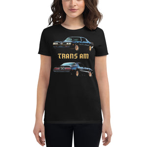 1977 Firebird Trans Am Muscle Car Club Custom Women's short sleeve t-shirt