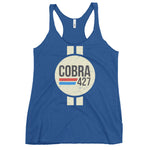 Cobra 427 Muscle Car Retro Logo Women's Racerback Tank