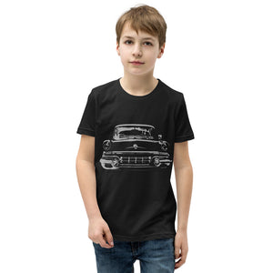 1957 Star Chief Antique Car Youth Short Sleeve T-Shirt