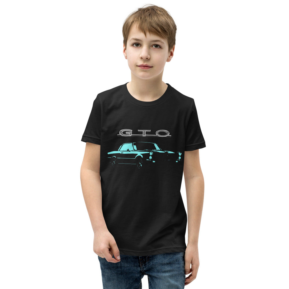 1965 GTO Miami Classic Car Club Edition Youth Short Sleeve T-Shirt